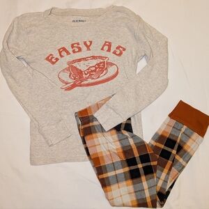 Old Navy Thanksgiving Pajamas Kids PJs 6